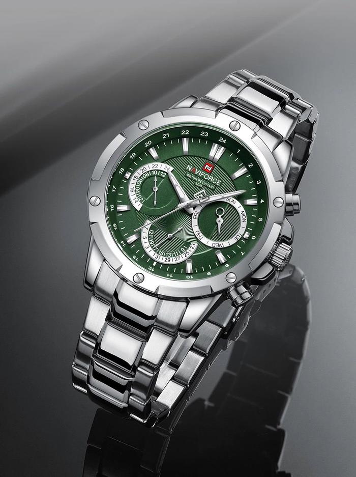 Gambar Jam tangan pria sport water resist NAVIFORCE NF 9196 ORIGINAL - AA dari Zakky OQINOSTORE undefined Tokopedia