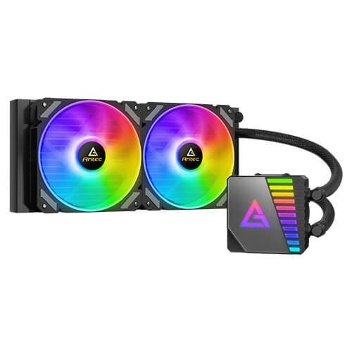 Gambar Antec Symphony 240 I 360 ARGB - 240mm I 360mm AIO Liquid CPU Cooler - 240mm - Black dari Duta Mandiri Infokom undefined Tokopedia