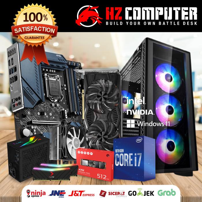 [READY] PC Design Intel Core i7 GEN 10 GTX 1660 SUPER 32GB RAM di  Hz Computer Tokopedia