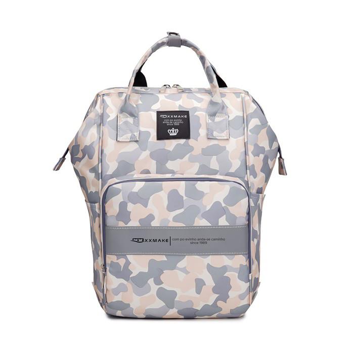 Camouflage Quilted Koala Crossbody Mini Luxe North South Bag
