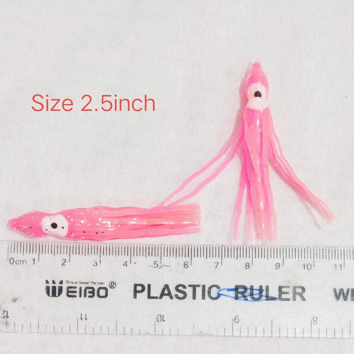 Gambar umpan soft lure cumi hinomiya octop wavy fishing softlure octopus - 2.5inch dari Josh Pancing undefined Tokopedia