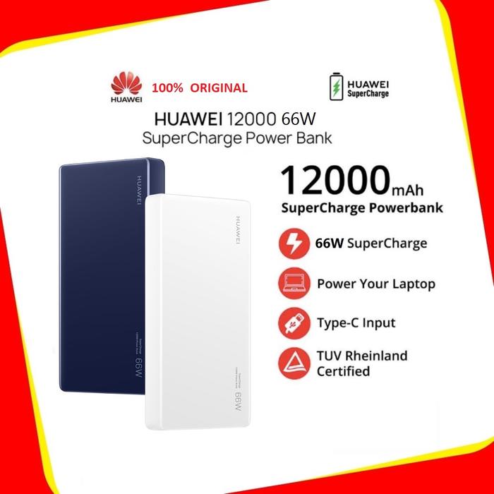 Wireless Chargers Huawei 12000mah 40w Supercharge Power Bank Jual