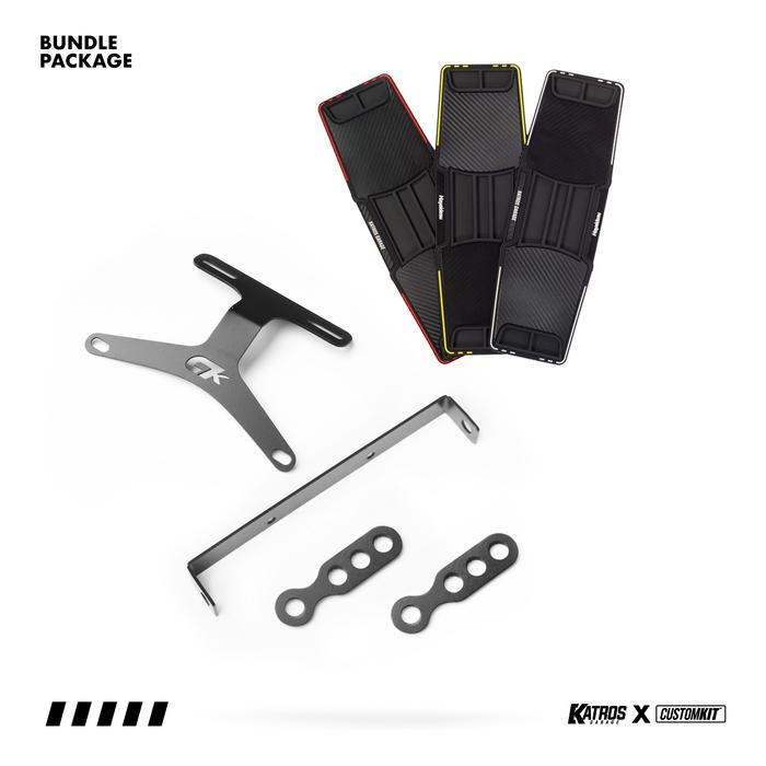 Gambar PAKET BUNDLING BREKET NOPOL DAN SEIN BENELLI PE 250 X GARAGE PAD dari CUSTOMKIT undefined Tokopedia
