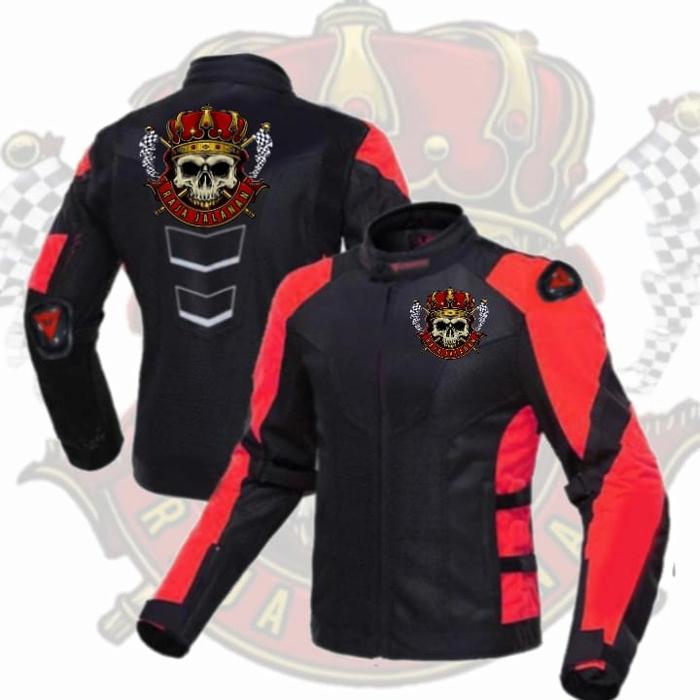 Gambar jaket motor Verza - Merah, M dari Dian Store.Sale undefined Tokopedia