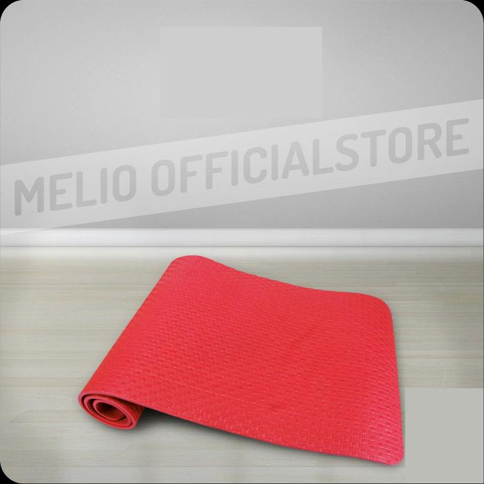 Gambar Matras Yoga Premium Pvc Import Alas Yoga Mat Anti Slip Tebal Dan Awet - Merah dari Melio Official Store undefined Tokopedia