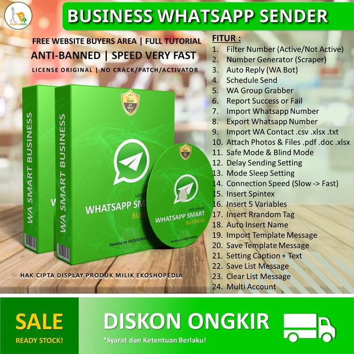 Gambar BOTMASTER | WA SENDER - SUPPORT BETA VERSION - 1 TAHUN, 1 LISENSI dari ekoshopedia undefined Tokopedia
