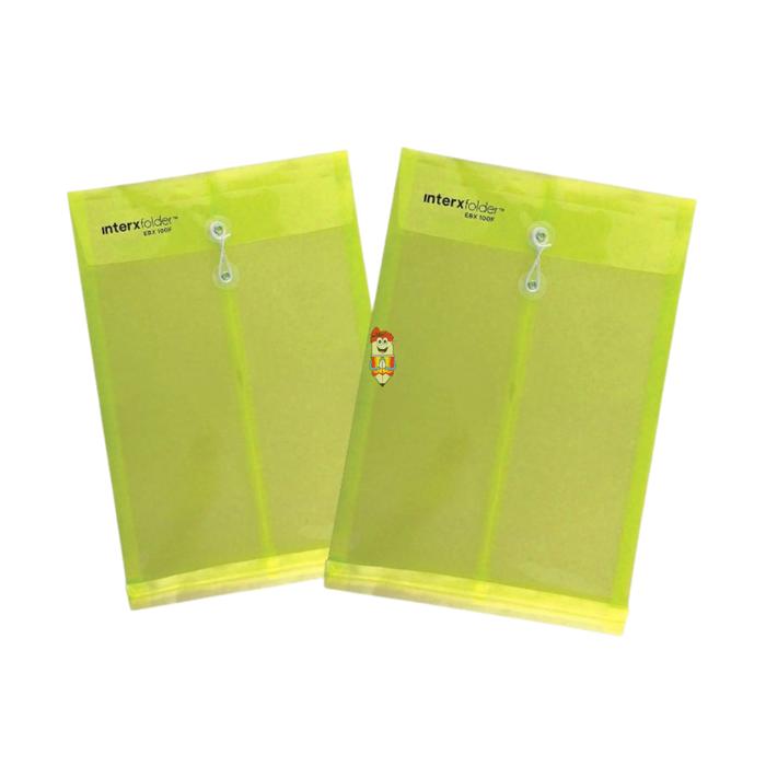 Gambar Map Kancing / Map file / map plastik IMCO / INTER-X - Kuning dari Bali Stationery undefined Tokopedia