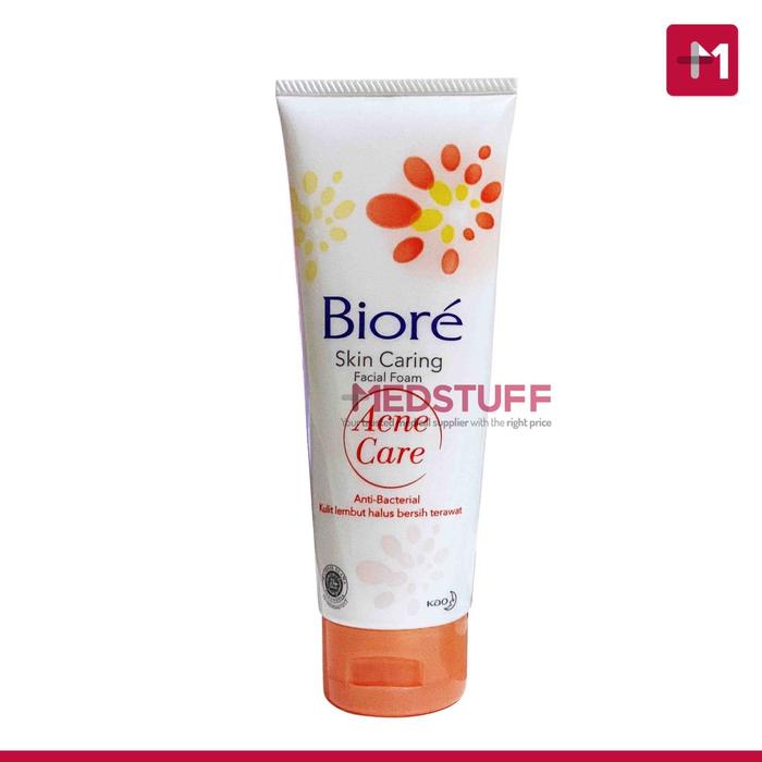 Gambar Biore Skin Caring Facial Foam 100gr Sabun Cuci Muka Biore - Acne Care dari Medstuff undefined Tokopedia