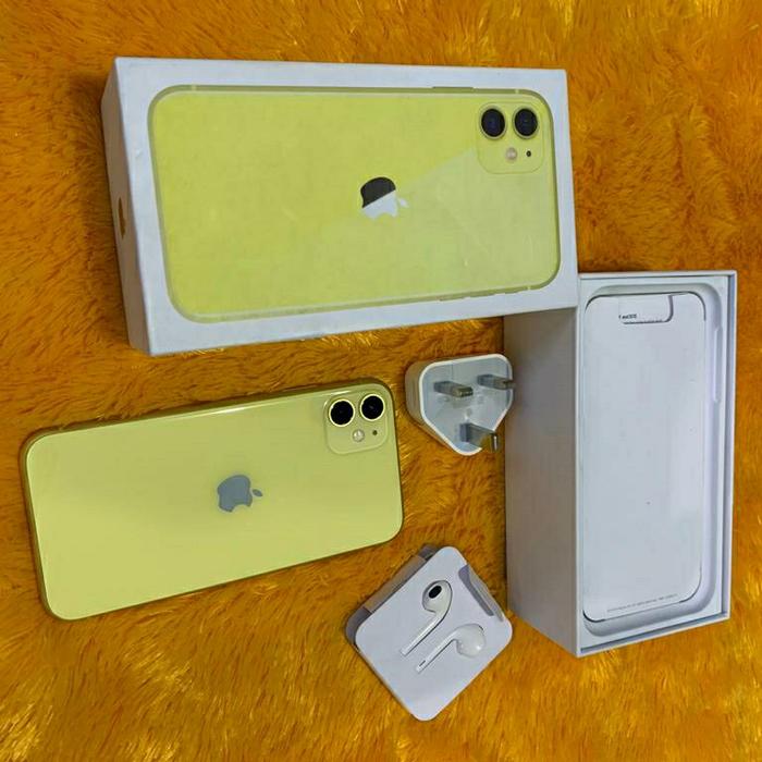 Gambar iphone 11 - Kuning, 64 gb dari aps phone store undefined Tokopedia