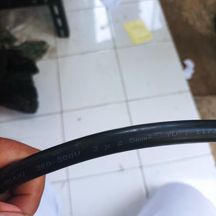 Kabel NYYHY 3x2.5mm Full Tembaga Murni Kabel Serabut 2.5mm Cooper