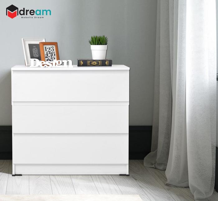 Gambar Laci Lemari Rak Bertingkat - Lemari Pakaian Serbaguna Drawer Minimalis - 3 Laci dari Mobelio Dream undefined Tokopedia