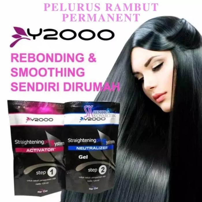 Gambar y2000 obat smoothing pelurus rambut sekali pake smoothing rambut lurus dari MayFamily undefined Tokopedia