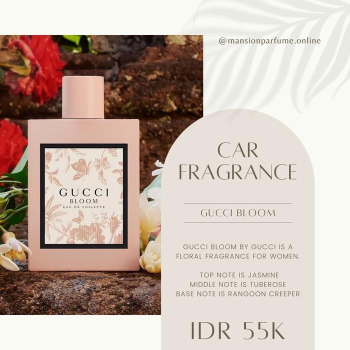 Jual MANSION Parfum Mobil Premium Gucci Bloom Spray (ml)60