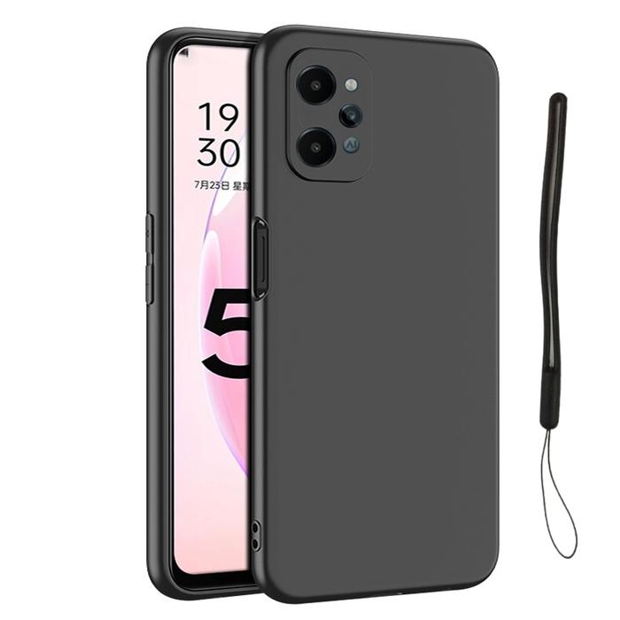 Gambar CASE untuk REALME C31 Black Matte Casing Cover Silikon Sarung Soft Case Hp - MLIST+TALI dari KORI ACCESSORIES undefined Tokopedia
