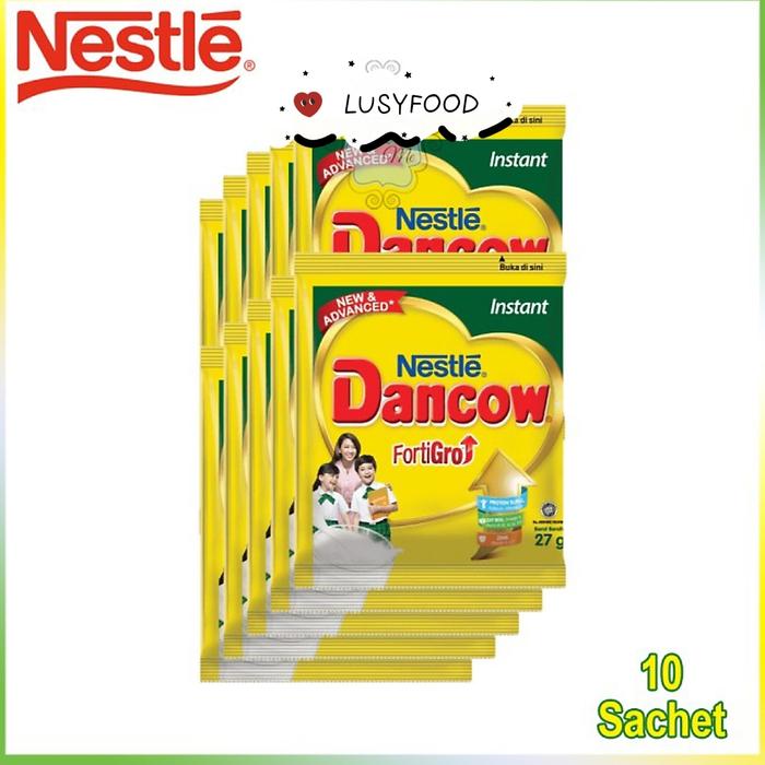 Gambar Susu Bubuk Dancow Vanila 10 sachet dari LUSYFOOD undefined Tokopedia