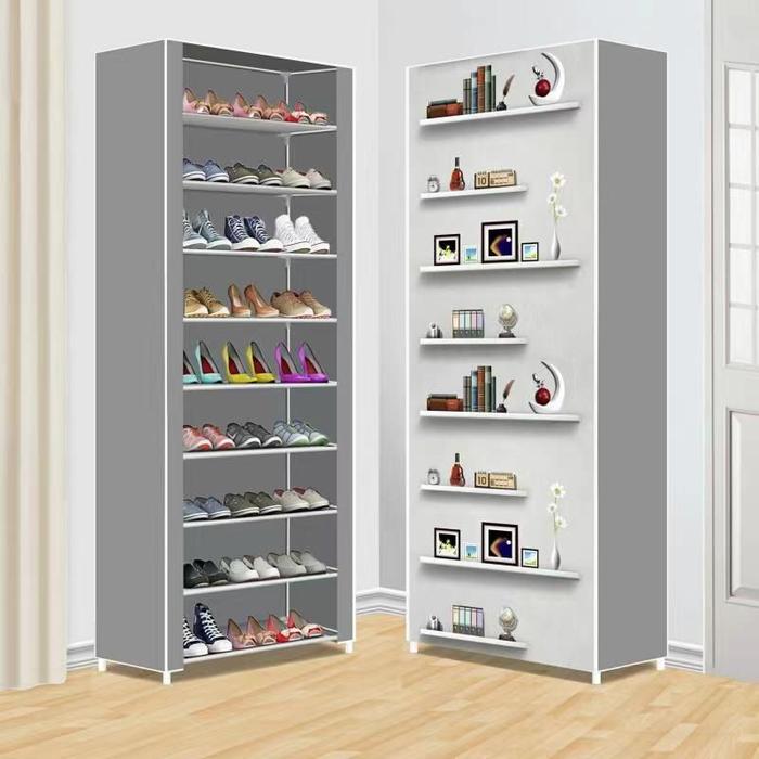 Design Rak Spatu Jual Rak sepatu karakter | rak sepatu susun motif|rak sepatu anti debu ...