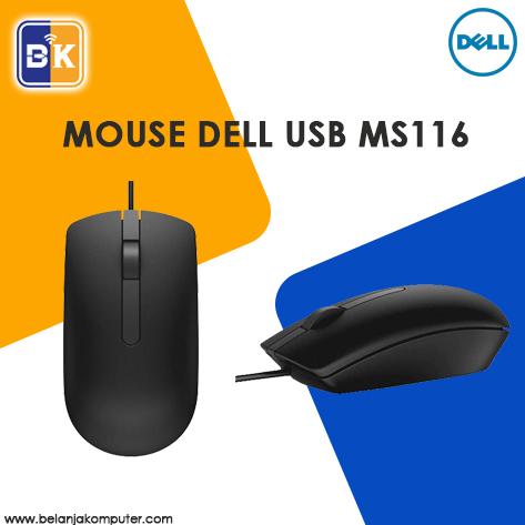 Gambar Dell Mouse USB MS116 - Resmi DELL dari BelanjaKomputer undefined Tokopedia