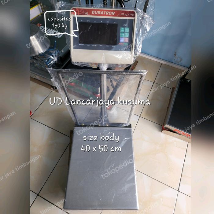 Gambar Timbangan digital DURATRON T7E 150 kg dari Lancarjaya timbangan Solo undefined Tokopedia