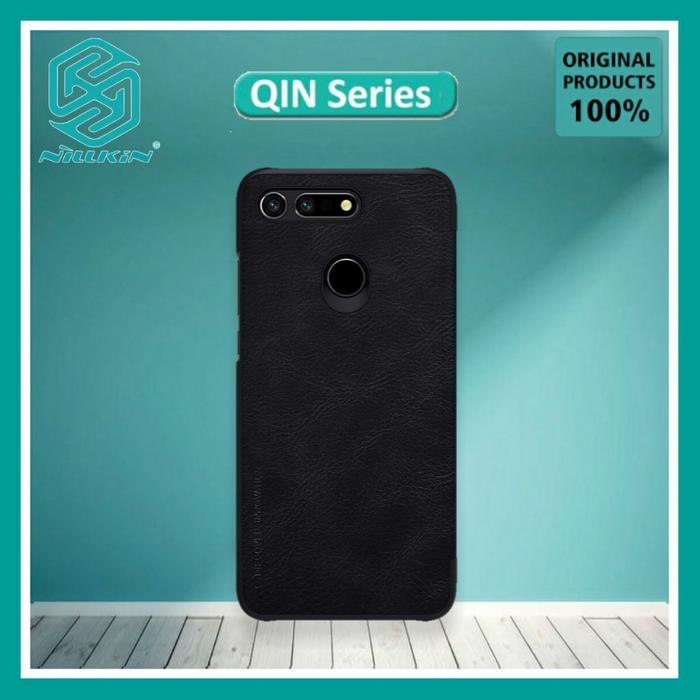 Gambar Huawei Honor V20 / View 20 Case Nillkin Qin Leather Flip Cover Hard PC - Hitam, HW Honor V20 dari Huami Shop 577 undefined Tokopedia