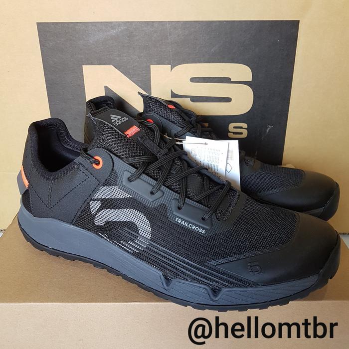Sepatu MTB Adidas Five Ten TrailCross LT Black Solar Red, 46