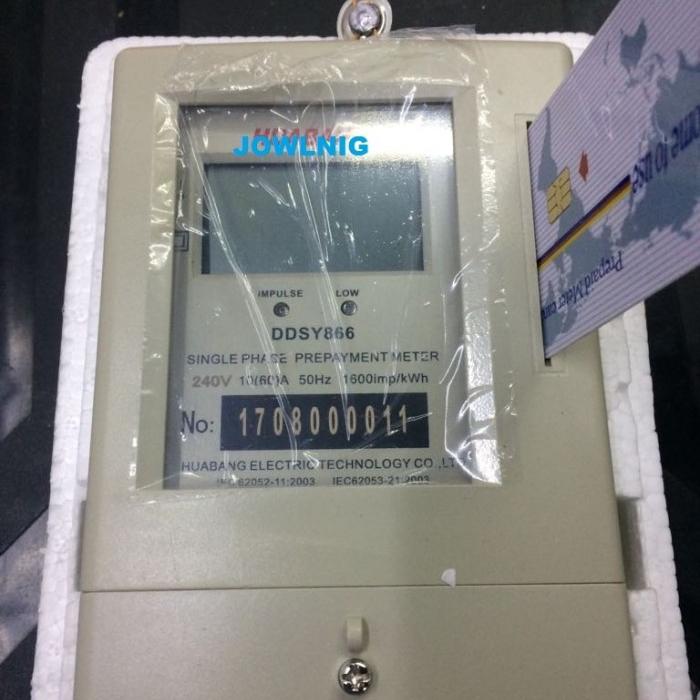 Gambar KWH Prabayar Dengan Kartu IC ( IC Card) dari Jowlnig undefined Tokopedia