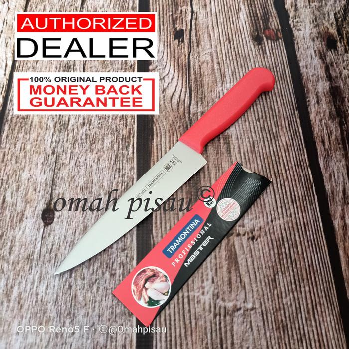 Gambar meat knife Tramontina profissional master 6 inch hijau 24620/026 - Cokelat dari Omah Pisau Jogja undefined 3 Tokopedia