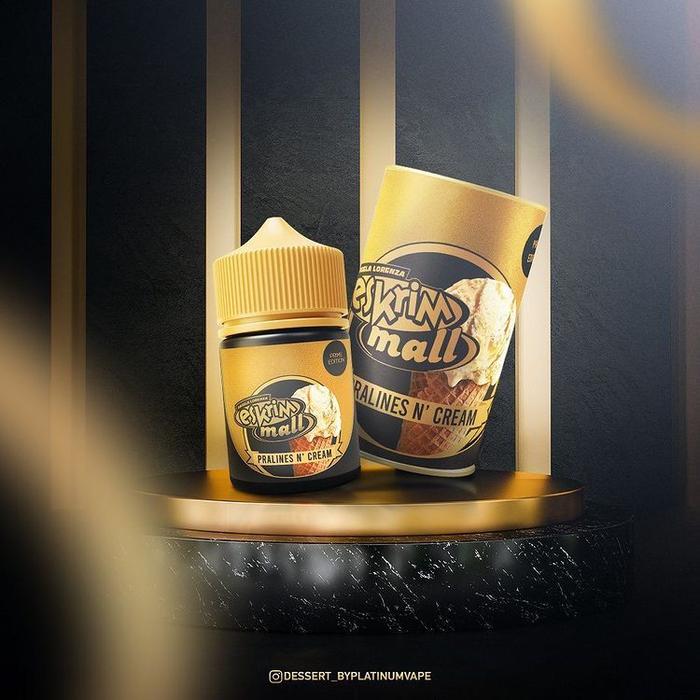 Gambar Es Krim Mall V2 Pralines N' Cream 60ML by Platinum - Liquid Eskrim - 6MG 60ML dari JakartaVapers undefined Tokopedia