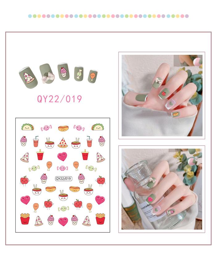 Gambar TAO Nail Sticker Stiker Kuku QY22 part 1 - 19 dari Toko Aksesoris Online undefined Tokopedia