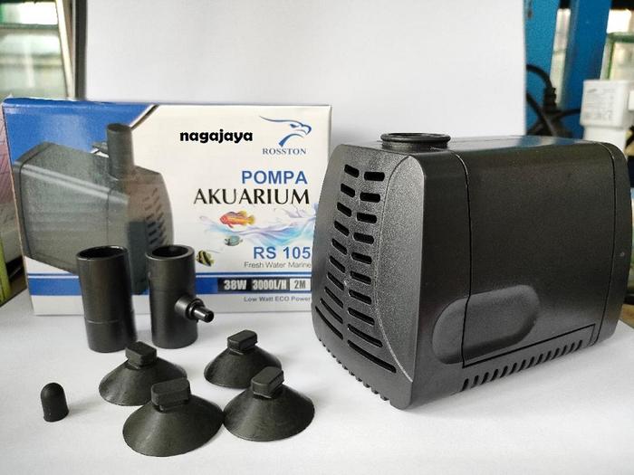 Gambar pompa filter celup aquarium Rosston 105 RS 105 original dari nagajaya123 undefined Tokopedia