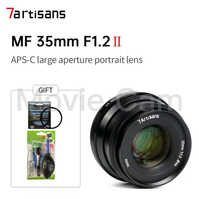 Jual 7Artisans 35mm Mark II Manual Focus Fixed Lens Nikon Z