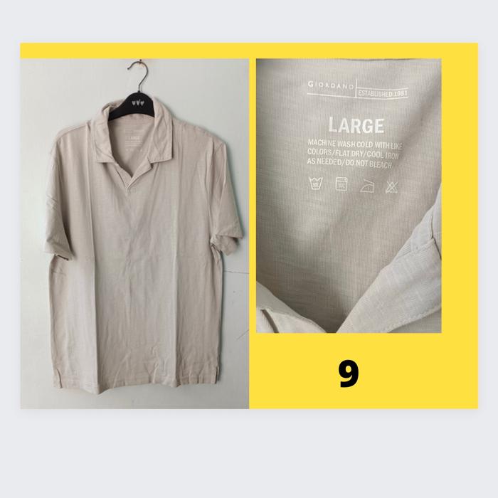 Gambar Thrift- Kaos Branded - no. 9 dari Soka Colc undefined Tokopedia