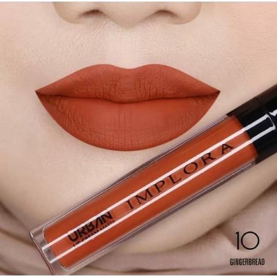 Gambar lip cream matte implora nude - 10 Gingerbread, 11 Read Bean dari Liya Store & Cosmetics undefined Tokopedia