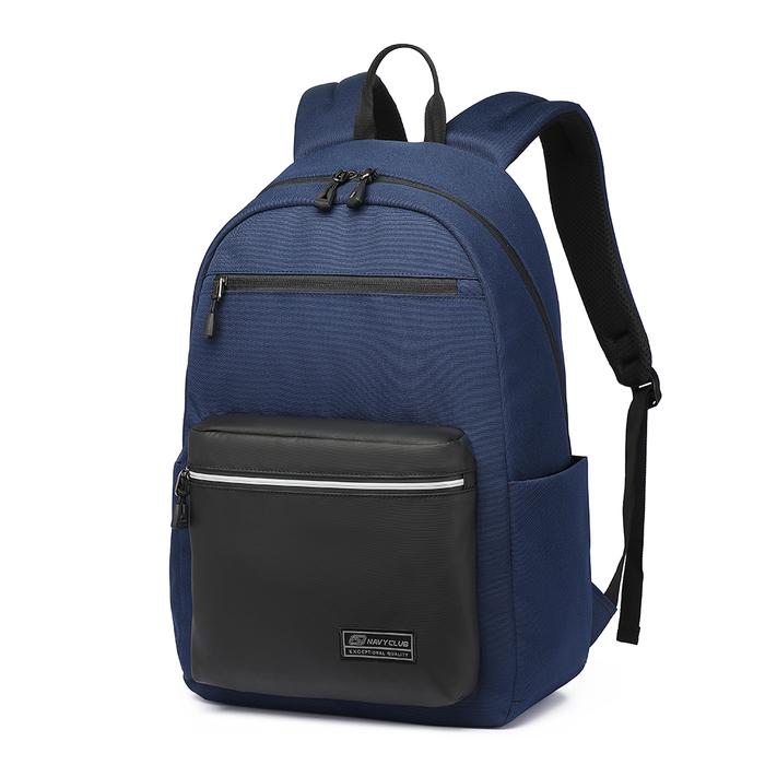 Gambar Navy Club Tas Ransel Kasual EAI Tas Pria Backpack Up To 14 Inch Hitam Biru Wanita - Biru dari Navy Club undefined Tokopedia