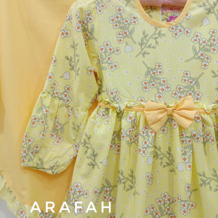 Gambar 3-7 Tahun Gamis Anak Perempuan 5 Tahun an - Baju Muslim Anak Perempuan - Arafah, L dari DressAnak-Perempuan undefined Tokopedia