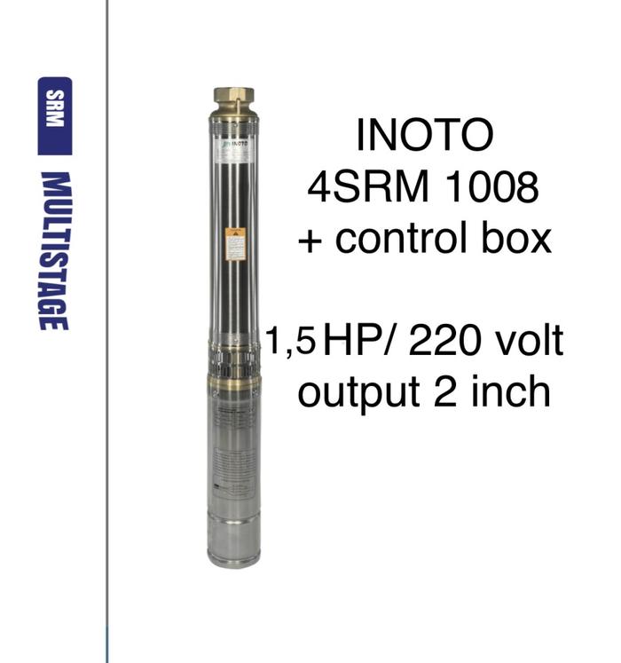 Gambar INOTO 4SRM 1008 1,5 hp kabel pendek pompa air submersible dari Surya Maju Makmur undefined Tokopedia