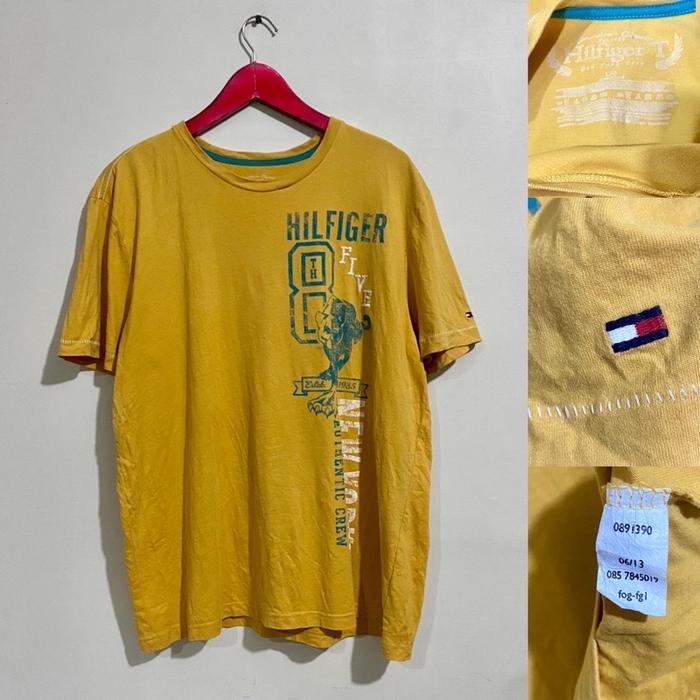 Gambar kaos tommy hilfiger second (trift) - Kuning dari second_store46 undefined Tokopedia