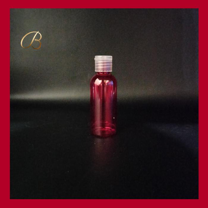 Gambar BOTOL 60 ML MERAH FLIPTOP N 18 - clear dari brains packaging undefined Tokopedia