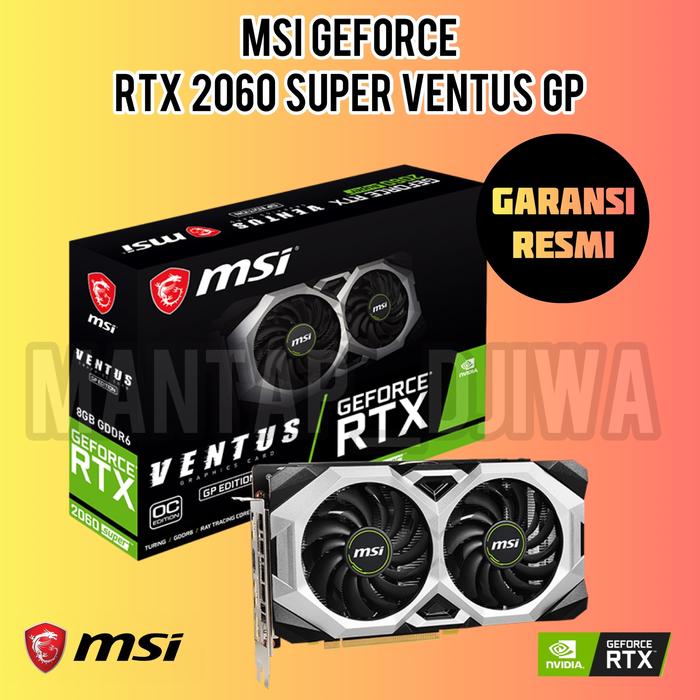 Msi Geforce Rtx 2060 8g Msi Rtx 2660 Super 8g Gpu 2060s 1660ti Sup