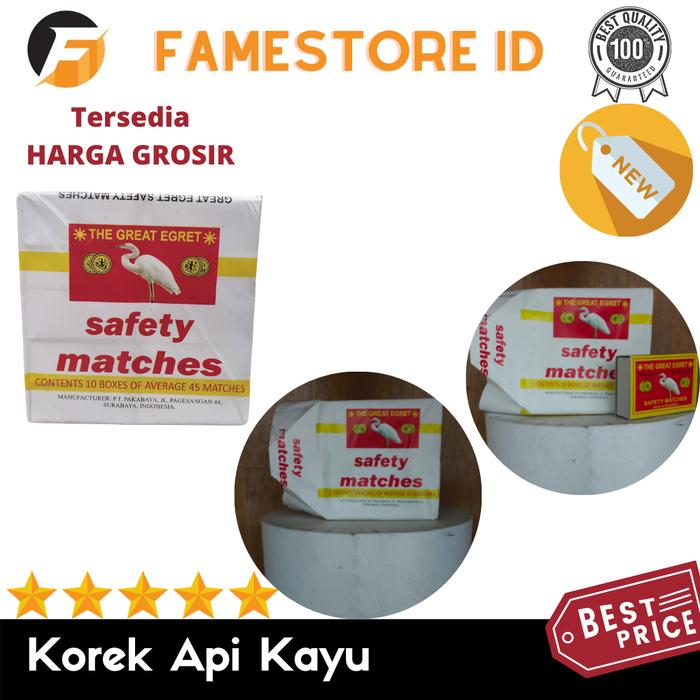 Gambar Korek Api Kayu Jadul Korek kayu korek kompor korek pikul 1 Pak - EGRET dari Fame Store ID undefined Tokopedia