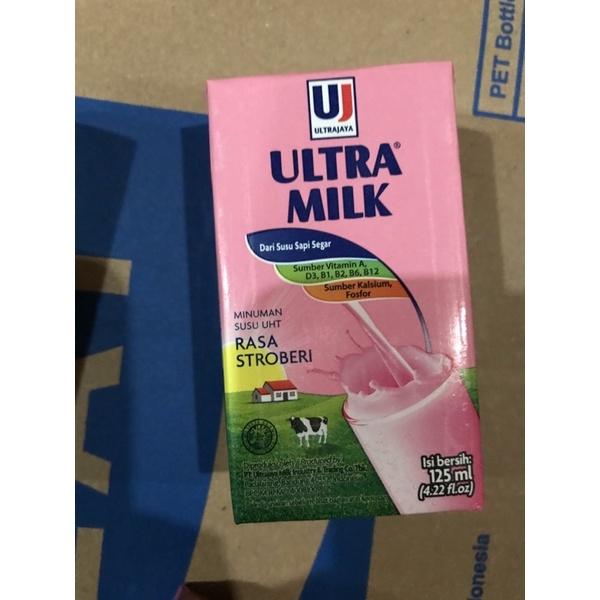 Gambar SUSU ULTRA 125ML - Strawberi dari CTR GROSIR undefined Tokopedia