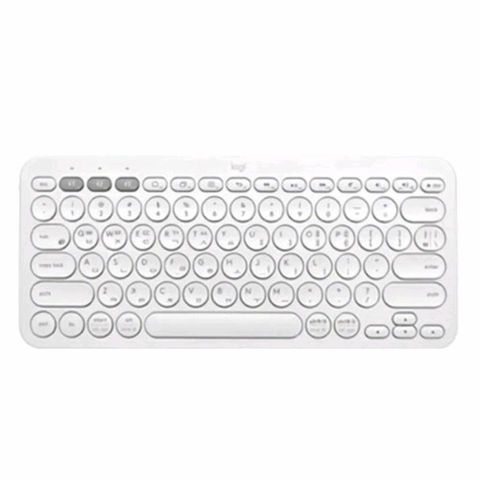 Gambar Logitech Korea Keyboard Bluetooh Korea Original Hangul Keyboard Hangul - WHITE dari 99 Things You Need undefined Tokopedia
