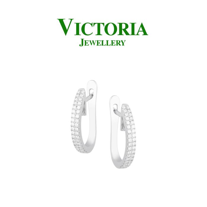 Gambar Anting Berlian Listring / Anting Berlian VER612630 Victoria Jewellery - Putih dari Victoria Jewellery Online Kota Administrasi Jakarta Selatan Tokopedia