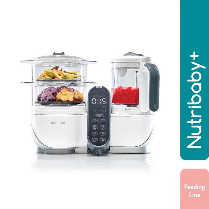 Gambar BABYMOOV Nutribaby+ Loft white food processor blender mpasi bayi dari Mimibaby- undefined Tokopedia