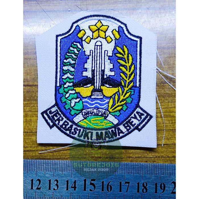 Gambar bordir badge pns pemprov pemkot kemendagri surabaya - logo jer basuki dari sutorejo16 undefined Tokopedia