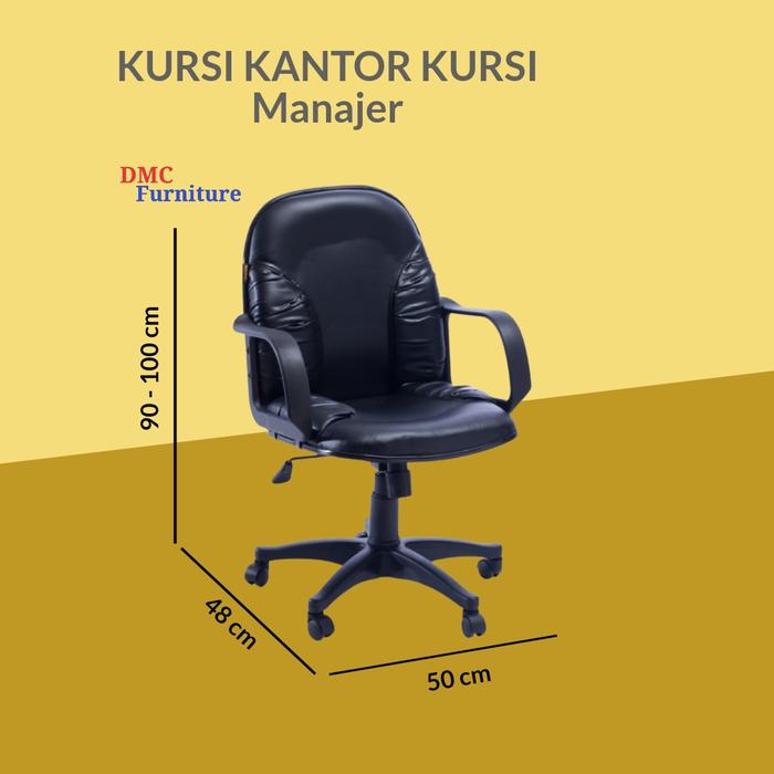 Gambar kursi kantor kursi hidrolik direktur manajer kursi putar kursi kerja - Manajer dari DMC Furniture BDG undefined Tokopedia