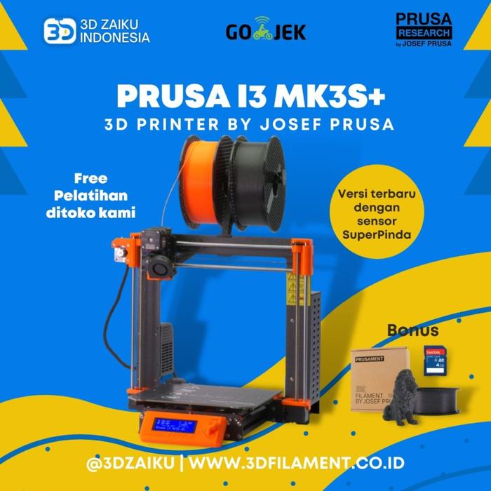 Gambar Original Prusa i3MK3S+ Original 3D Printer by Josef Prusa dari 3D Zaiku Sby undefined Tokopedia
