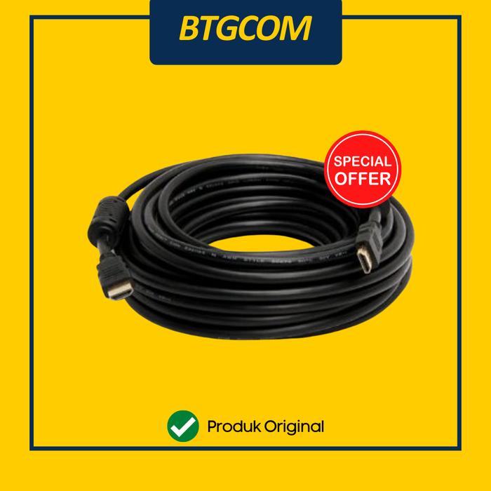 Gambar Kabel HDMI 10m BAFO Gold Plated v2.0 dari btgcom undefined Tokopedia