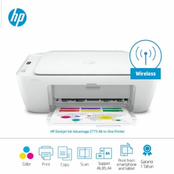 Gambar Printer HP Deskjet 2775 All in One Wifi dari Mantap Jaya Computer undefined Tokopedia