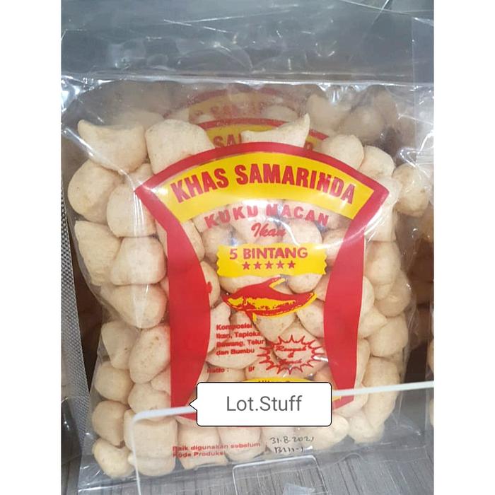 Gambar Amplang Kuku Macan/Kerupuk Ikan Belidak/Snack Ikan Pipih Samarinda Kcl dari lot stuff undefined Tokopedia