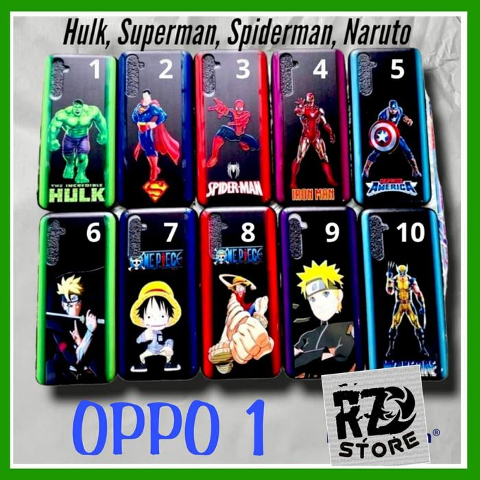 Fuze Case karakter superhero Naruto OPPO A59 A37 A3S A3S(1)